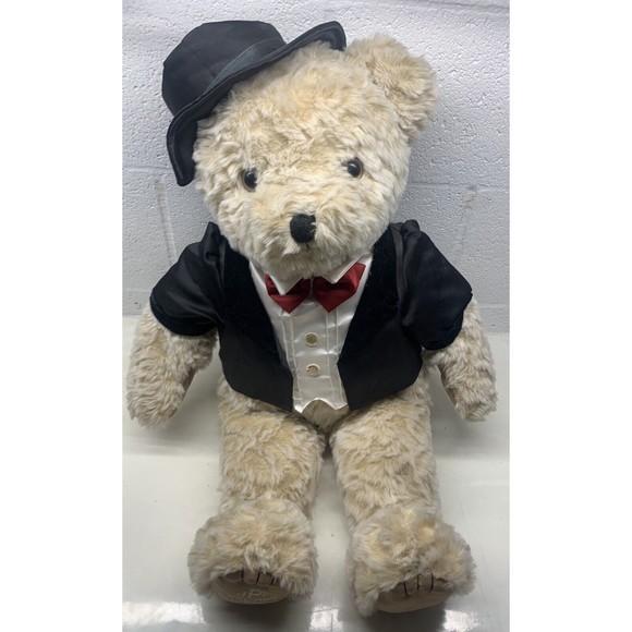 JC Penny Year 2000 26" Bear Holiday Collection Plush Staffed Toy Animal - Picture 5 of 9